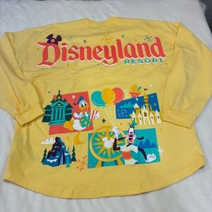 Disneyland Resort Play in the Park Spirit Jersey Yellow Retro 1955 XXL Mickey
